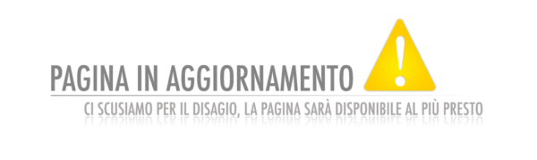 Pagina in Aggiornamento